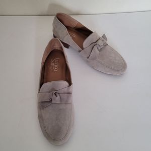 NWOT Franco Sarto Arthur Suede Bow Loafers